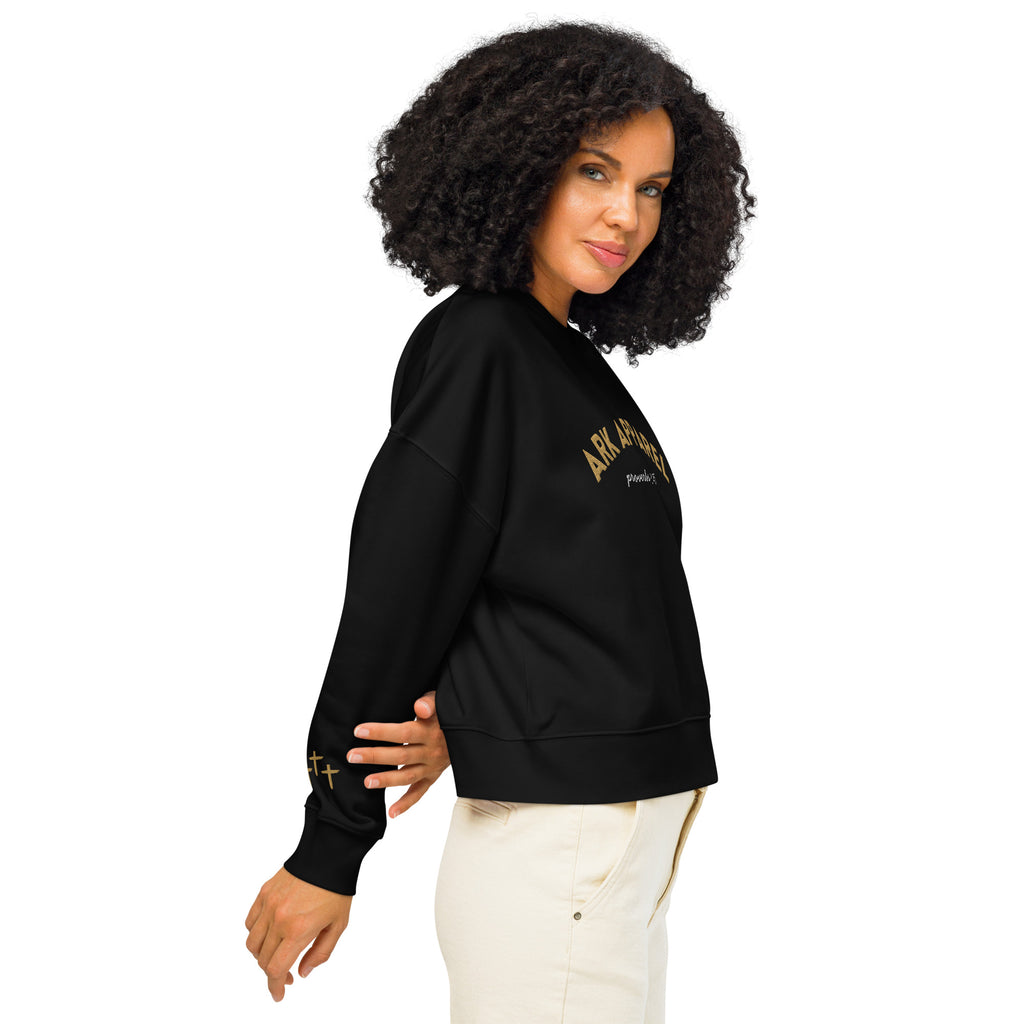 ARK Apparel Signature Organic Sweatshirt | Embroidered Brand Crewneck