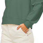 Faith First Organic Embroidered Sweatshirt | Matthew 6:33 Crewneck