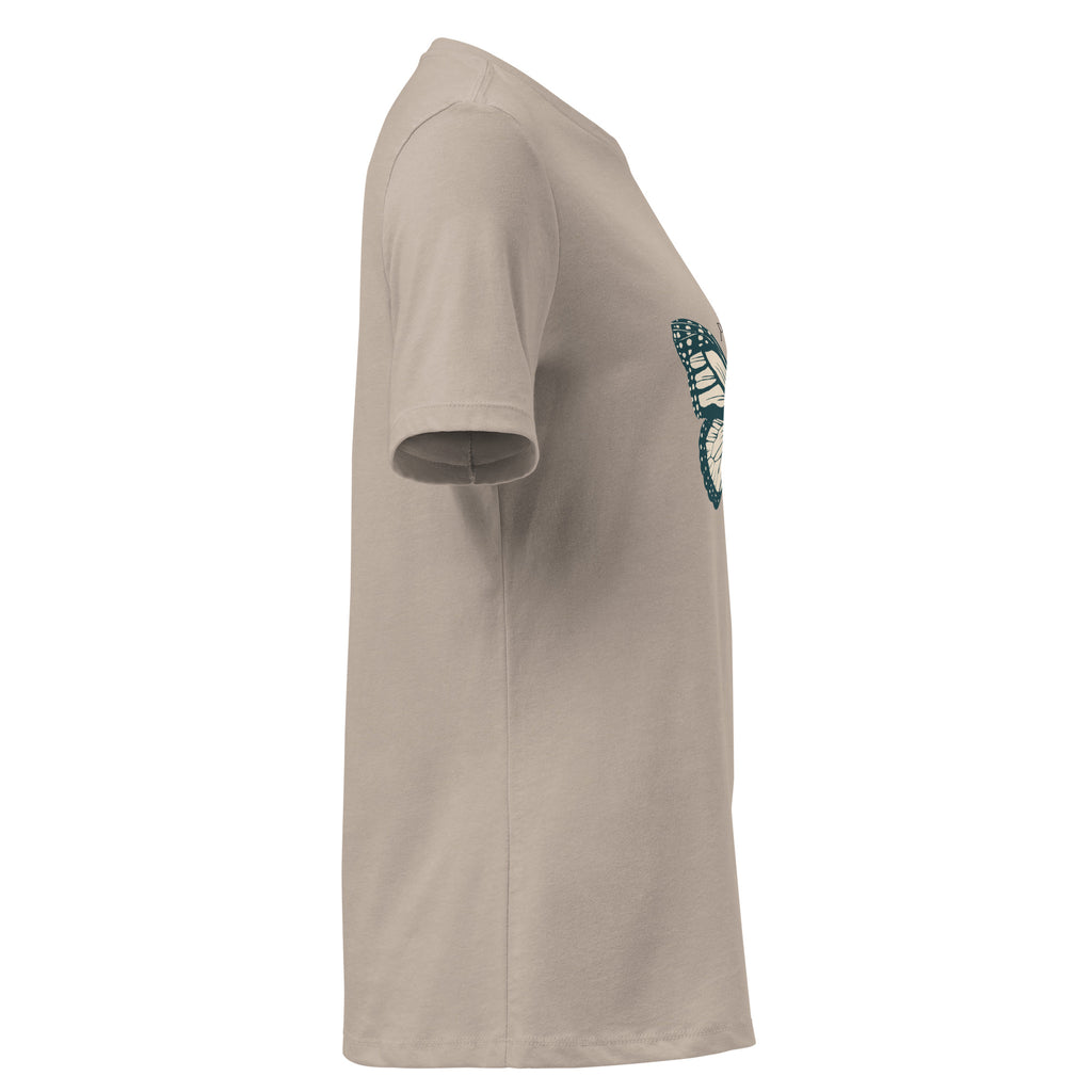 Women's Relaxed Fit T-Shirt - Psalm 91:11 Bible Verse Print Front & Back - Various Colors Christian Faith Tee